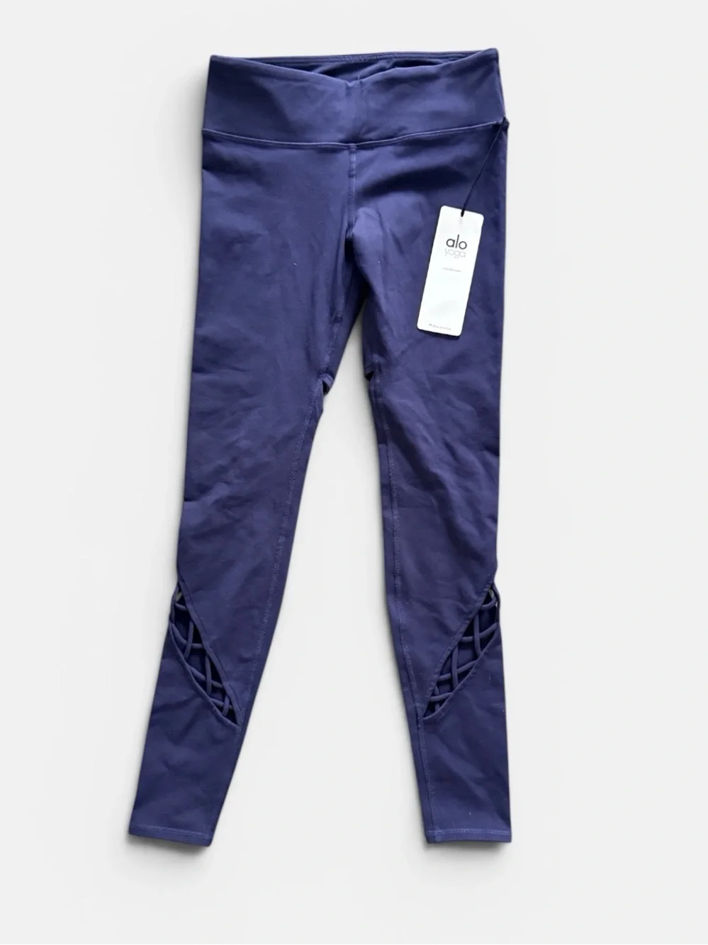 Alo Yoga Navy Blue Entwine Leggings - Small - New w/Tags
